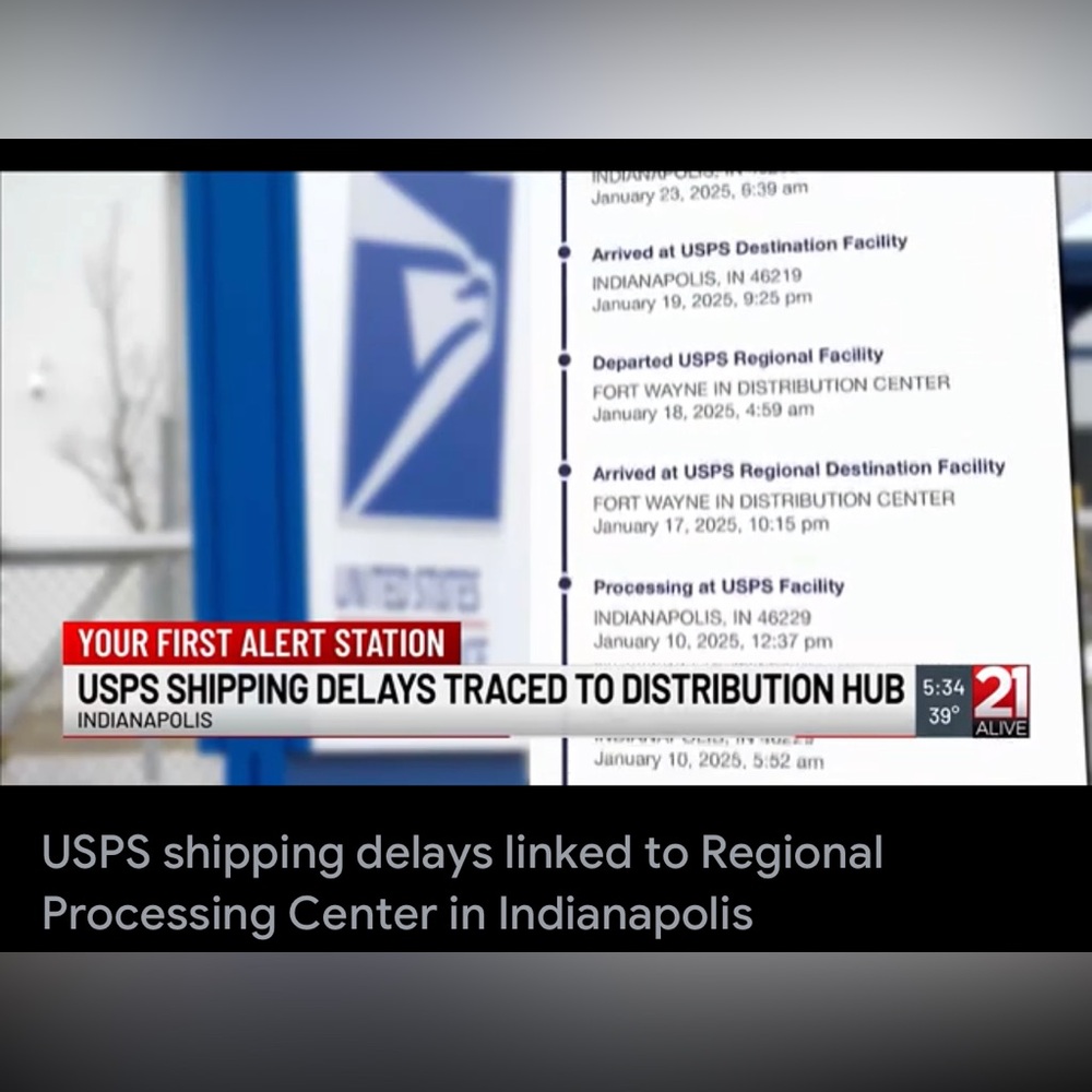 Please be patient, your package is on its way.